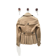 Burberry Sand Cotton Jacket UK6